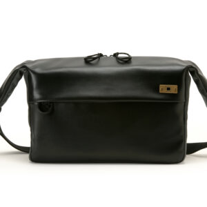 Artisan and Artist Basalt Series Shoulder Bag Black/Grey