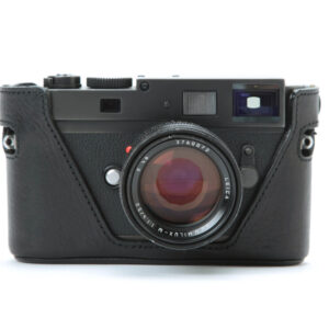 Artisan and Artist LMB-M9NA Black Leather Half Case for Leica M9 Camera