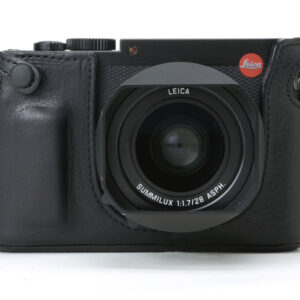 Artisan and Artist LMB-Q Black Leather Camera Half Case for Leica Q/Q2